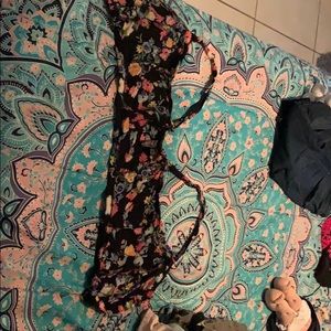 Cute crop mini buttons up rarely worn